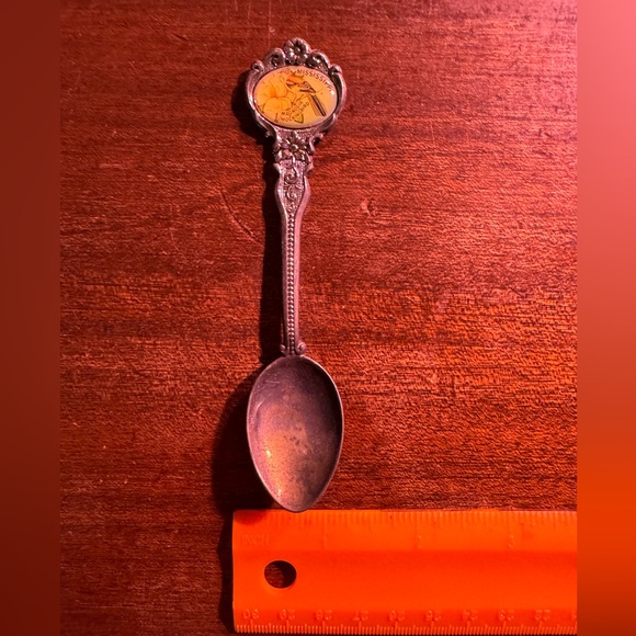 Mississippi Magnolia mockingbird collectible spoon silverplated Celest,Australia - Picture 3 of 6